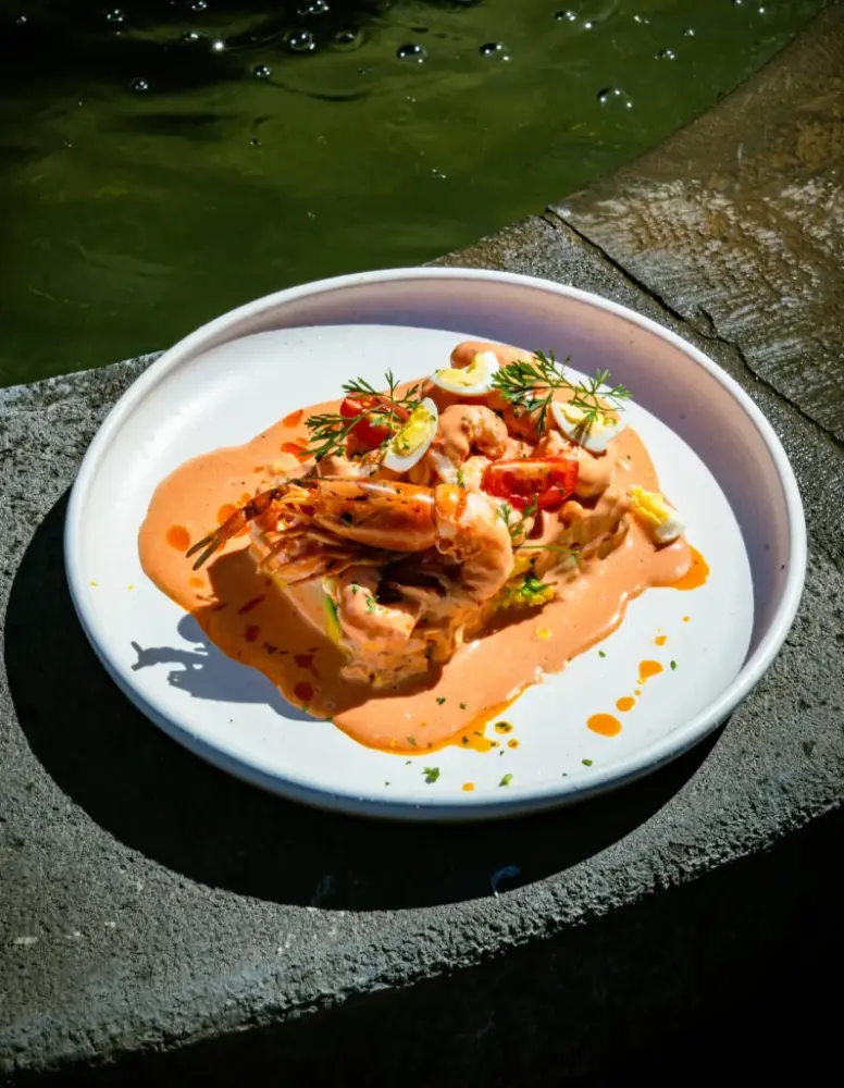 A plated preparation photographed by Chicha Arequipa