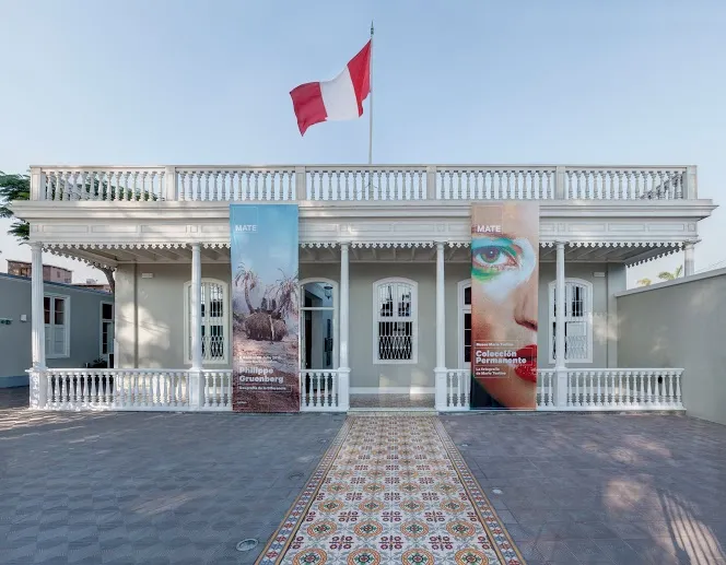 Historical exterior of MATE, the former Mario Testino museum
