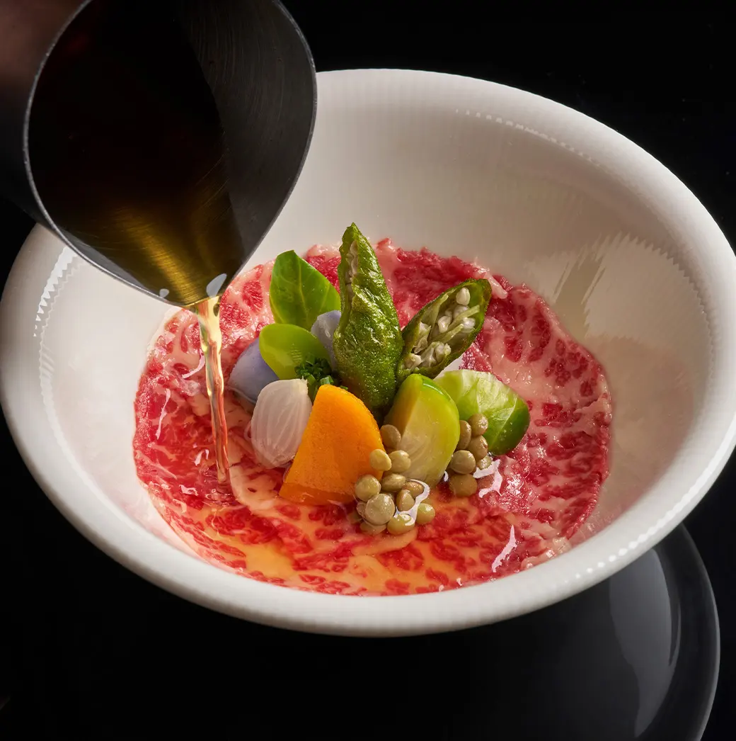A plated preparation shown by Maido on its official website